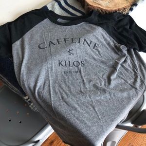 Caffeine and kilos 3/4 sleeve